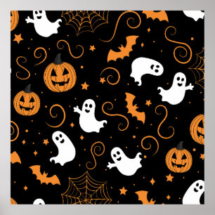Spooky Boo-tiful Night Poster