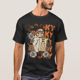 Spooky Boo Vision Squad Optometrist  T-Shirt