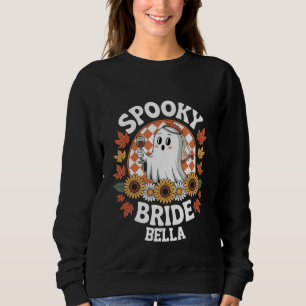 Spooky Bride Ghost Halloween Personalized Sweatshirt