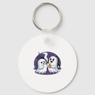 Spooky Buddies A Halloween Haunt Classic T-Shirt Keychain