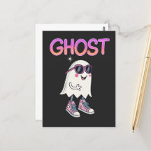Spooky But Cool Ghost – Wood Wall Art