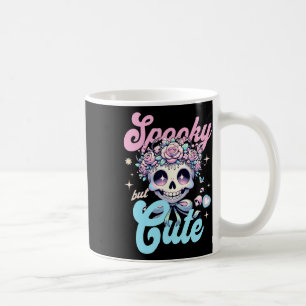 Spooky But Cute Skull Flowers Halloween Pastel Got Coffee Mug