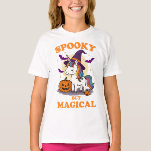 Spooky but Magical Unicorn T-Shirt – Cute Hallowee