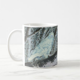 Spooky Buzzard on Branch Mug