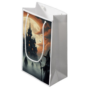 Spooky Castle Halloween Treat Bags