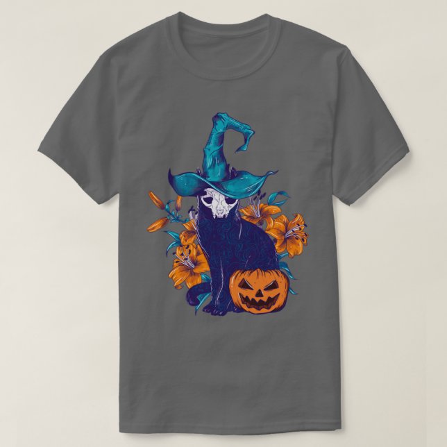 Spooky cat1 T-Shirt (Design Front)