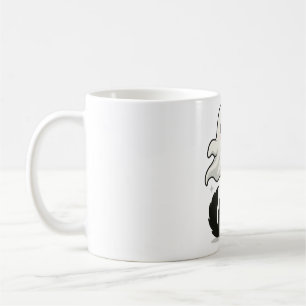 Spooky Cat & Ghost Mug – Cute Halloween Coffee Cup