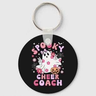 Spooky Cheer Coach Halloween Cheerleading Coach Gr Keychain