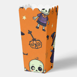 Spooky Chic Halloween Pillow - Frightfully Festive Favor Box