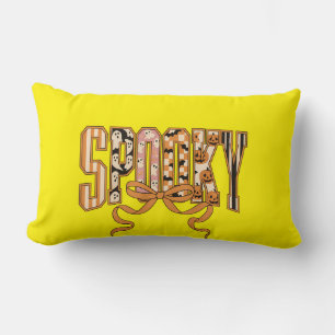 Spooky Coquette Halloween Aesthetic-66166 Lumbar Pillow