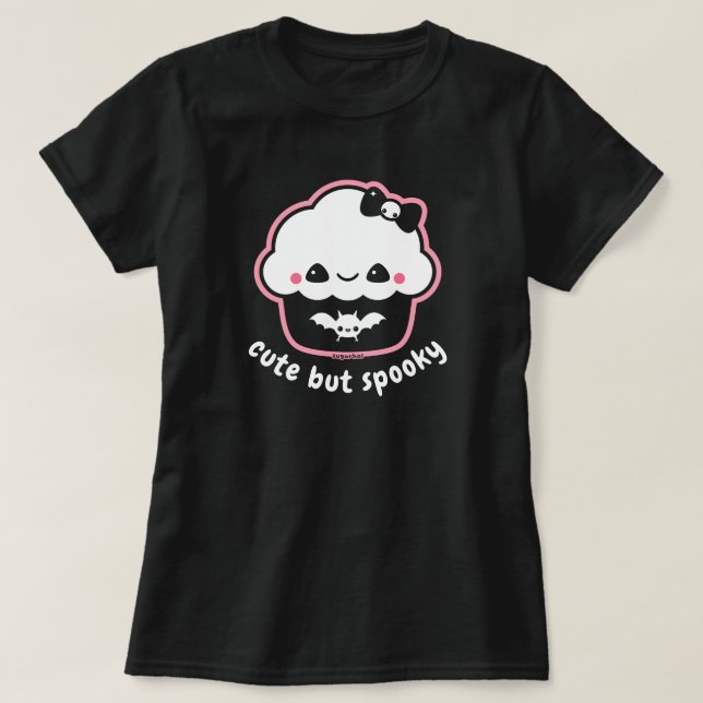 Spooky Cupcake T-Shirt (Design Front)