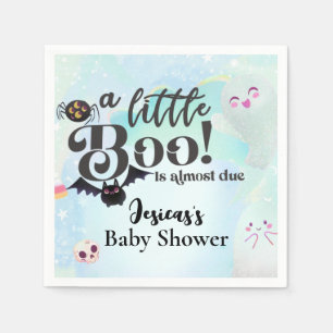 Spooky cute ghost Baby shower Napkin