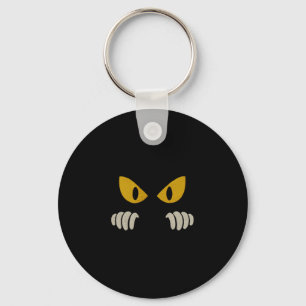 Spooky Cute Ghost Halloween – Just Creepin’ Vibes Keychain