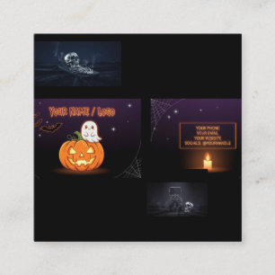 Spooky Cute Halloween Business Card Business Card