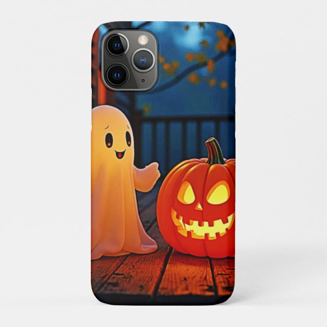 Spooky Cute Halloween Glow Design Case-Mate iPhone Case (Back)
