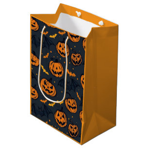 Spooky Cute Halloween Pumpkin Gift Bag
