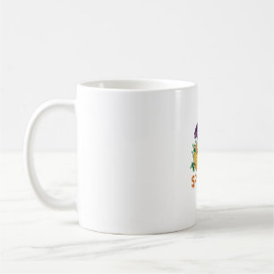 Spooky Cute Happy Halloween Kitten Cat Pumpkin  Coffee Mug