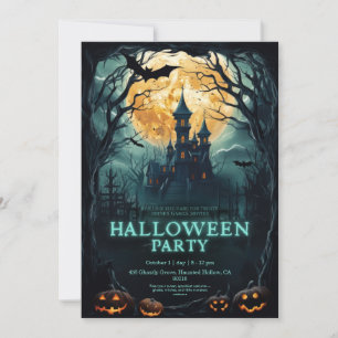 Spooky, Cute, match vibes Halloween Invitation