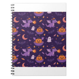 Spooky Cute Mythical Dragons Notebook