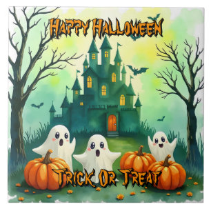 Spooky Cute Popular Halloween Collection Tile