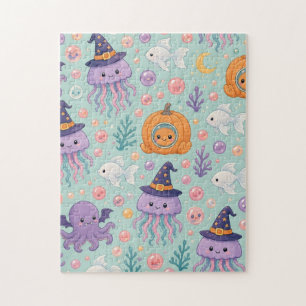 Spooky Cute Underwater Halloween Puzzle
