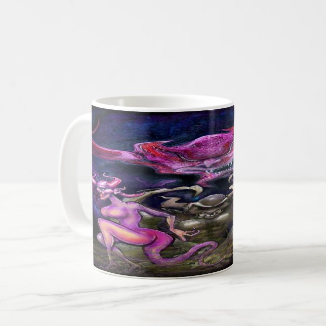 Spooky Dance Coffee Mug (Front Left)