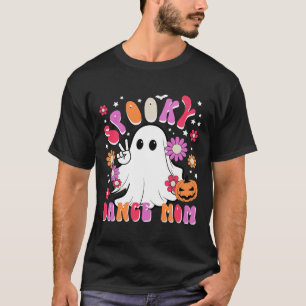 Spooky Dance Mom Halloween Dancer Mama Dancing Mom T-Shirt