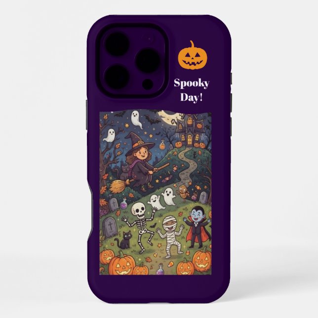 Spooky Day iPhone Case (Back)