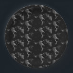 Spooky Dead Skull Halloween party Paper Plate<br><div class="desc">Cool Black and orange Jack O'lantern Halloween party paper plates.
Fun party supplies,  decorations and disposable accessories for costume party,  halloween,  scary,  fright,  frightening,  trick or treat,  night gathering,  bbq,  dinner,  birthday,  wedding.

Available in small and large. Change the quantity to get the cheapest bulk price.</div>