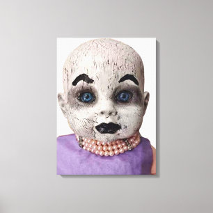 Spooky Doll Wall Art