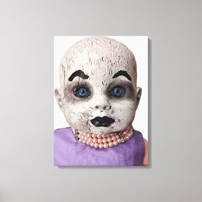Spooky Doll Wall Art (Front)