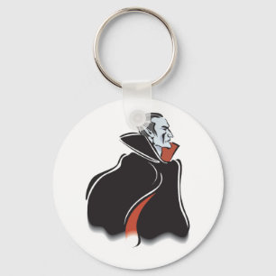 spooky dracula vampire keychain