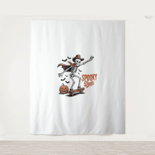 Spooky Dude Spooky Season Tapestry