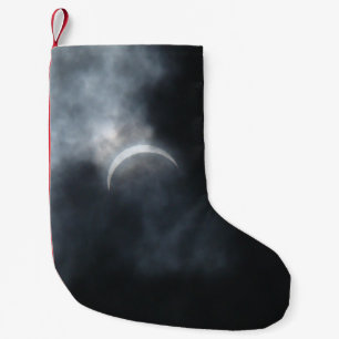 Spooky Eclipse Storm Clouds 2017 Small Christmas Stocking