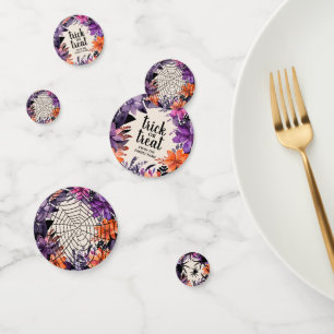 Spooky Elegance Halloween Floral Wreath Collection Confetti