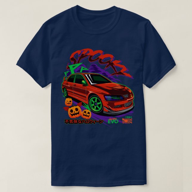 Spooky Evo T-Shirt (Design Front)