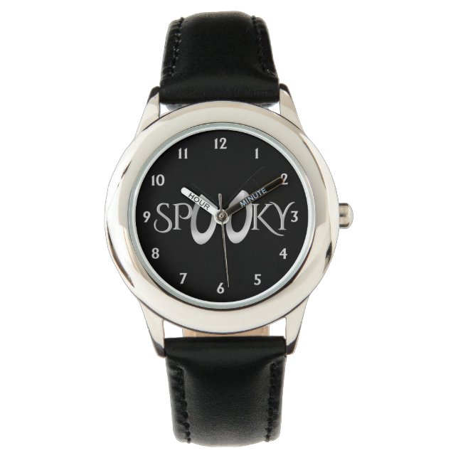 Spooky Eyes Cartoon w Monogram Watch (Front)