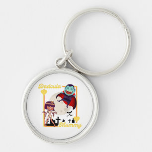 Spooky Family Halloween Keychain