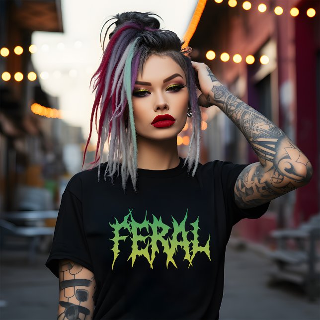 Spooky Feral T-Shirt (Creator Uploaded)
