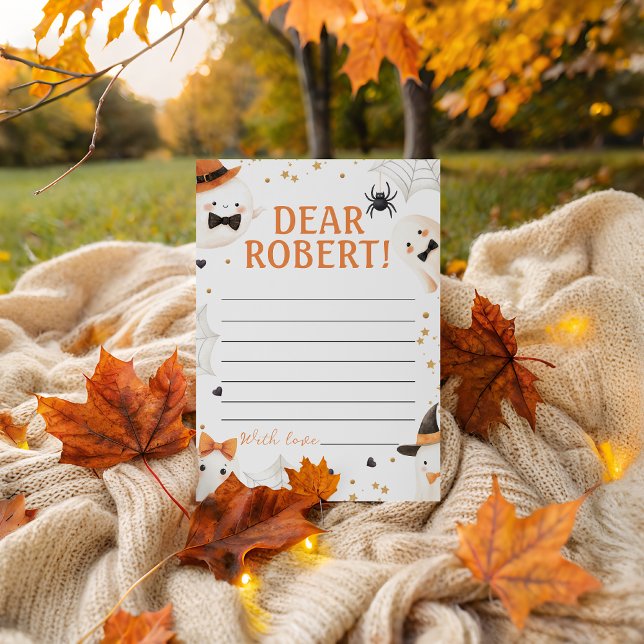 Spooky First Birthday Time Capsule Invitation (Creator Uploaded)