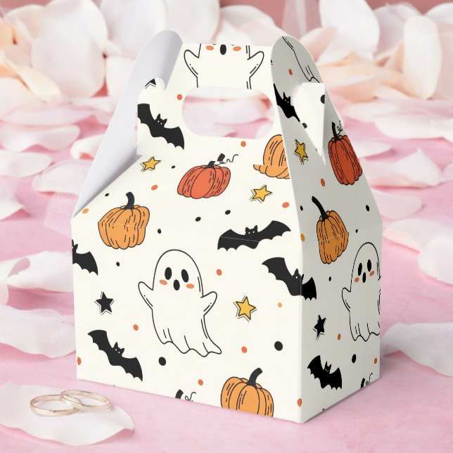 Spooky Fun Halloween Costume Party Favor Box (Wedding)