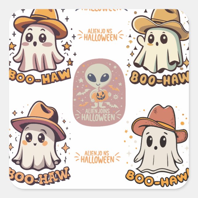 Spooky Fun: Halloween Sticker Set (Front)