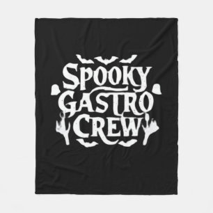 Spooky Gastro Crew Gastro Nurse Halloween Classic  Fleece Blanket