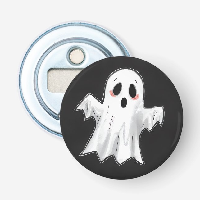 Spooky Ghost Bottle Opener (Front)