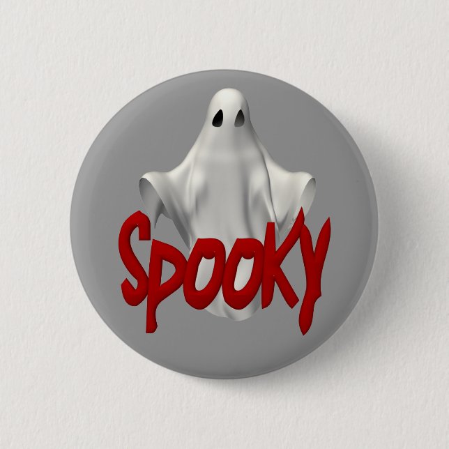 Spooky Ghost Buttons (Front)
