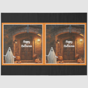 Spooky Ghost Halloween Collection Tissue Paper