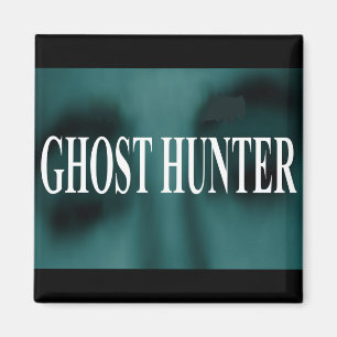 Spooky Ghost Hunter Magnet