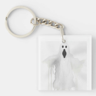 Spooky Ghost Keychain