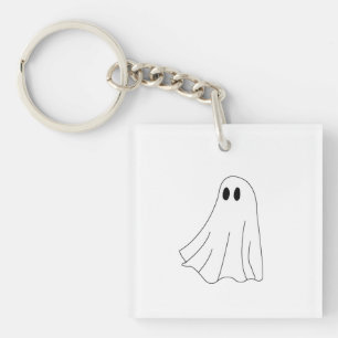 Spooky Ghost Keychain