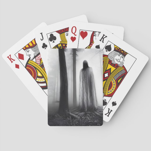 Spooky Ghost Playing Cards (Back)